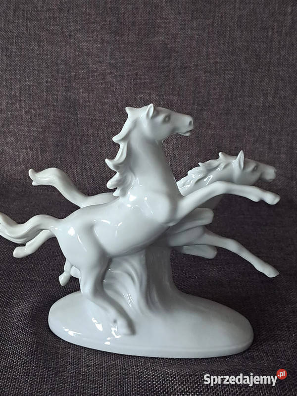 Figurka porcelanowa Lippelsdorf Skwierzyna