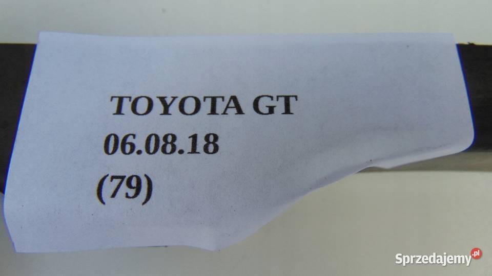 ŚLIZG ZDERZAKA TYŁ TOYOTA GT86 Nowy Tomyśl