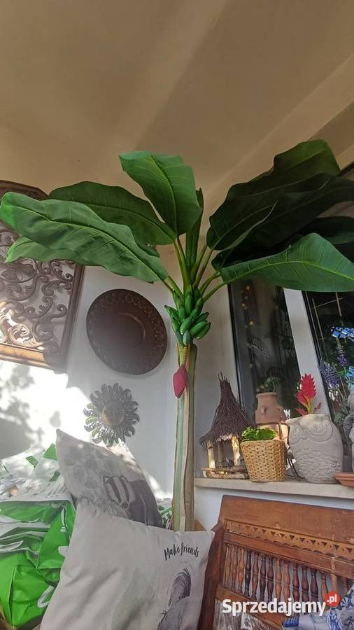 Sztuczne drzewko bananowiec 250 w donicy mazowieckie Warszawa