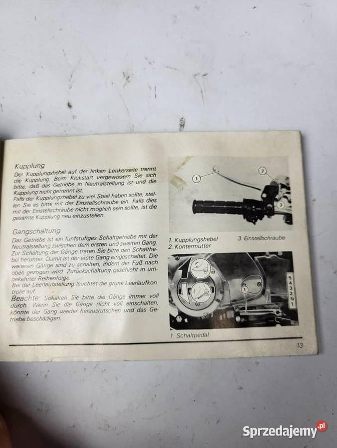 INSKTUKCJA OBŁSUKI 2 CYLINDRY KAWASAKI Z 750 Rybnik sprzedam