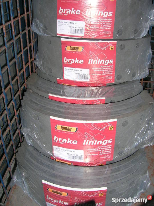 Okładzina hamulca przyczepa HW6011 HL6011 Brzozówka