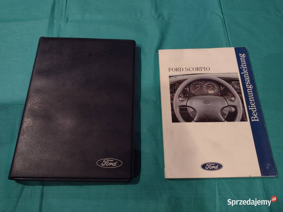 FORD SCORPIO 2 Instrukcja Obslugi książka Serwis Łódź