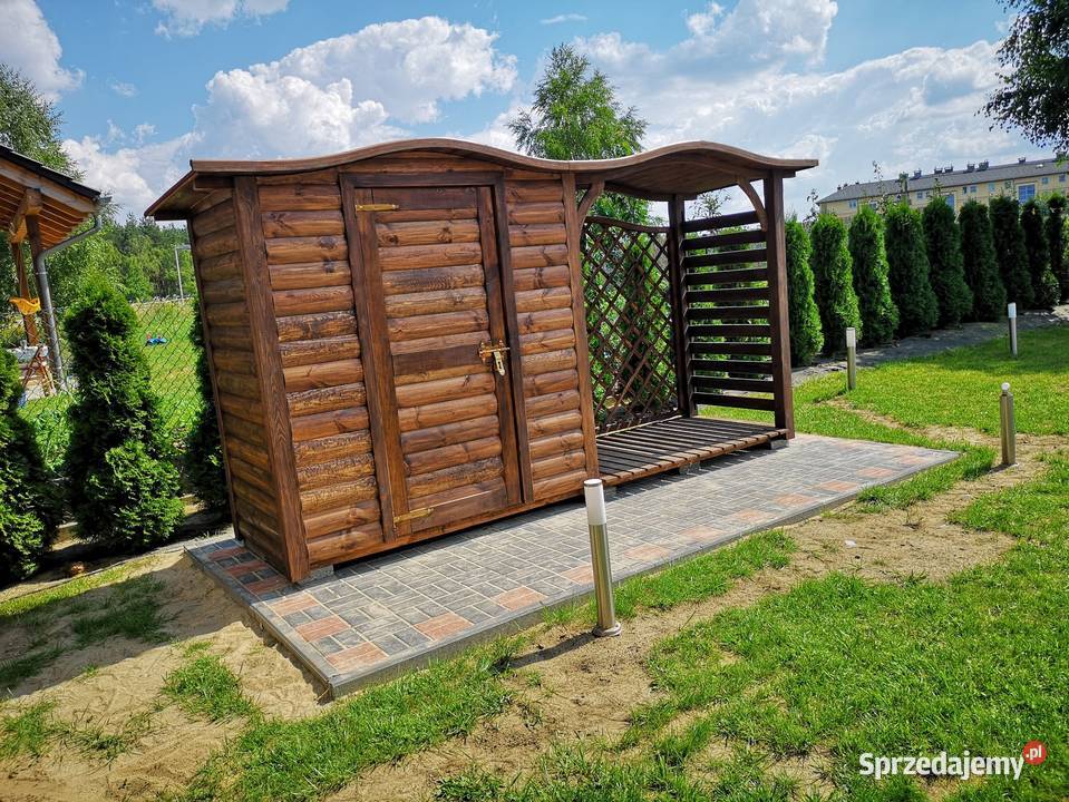 Drewutnia 19x11m z dach fala domek 2x11m półbal śląskie Kalety