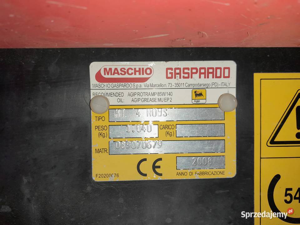 Siewnik kukurydzy Gaspardo MT4 ROWS nieuszkodzony Rozsiewacze nawozów Radoszowice