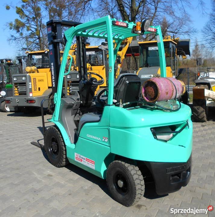 Wózek widłowy czołowy Mitsubishi FG25N 2012 LPG Mitsubishi Wrocław