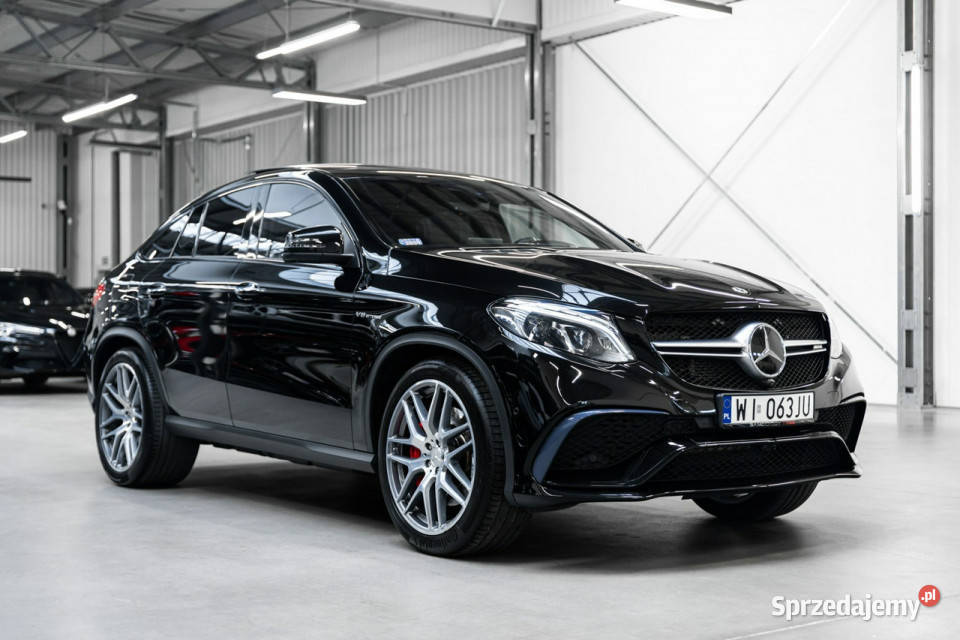 Mercedes GLE 63 AMG 63S Coupe 4Matic 55 V8 kurtyny powietrzne małopolskie Węgrzce sprzedam