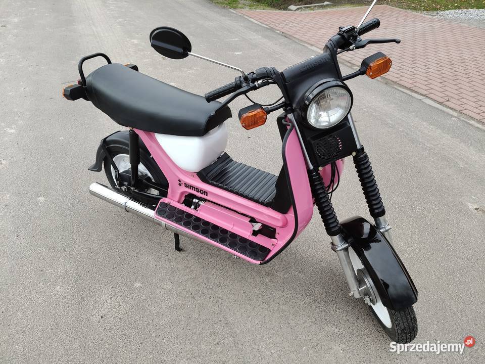 Nowość Simson sr50 motorower skuter renowacji Nowe Skalmierzyce