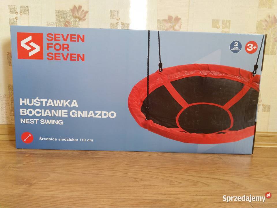 NAJTANIEJ Huśtawka Bocianie Gniazdo 110 Składana śląskie Zabrze