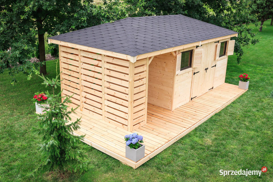 Domek narzędziowy 25x5 Letniskowy Altana Torino