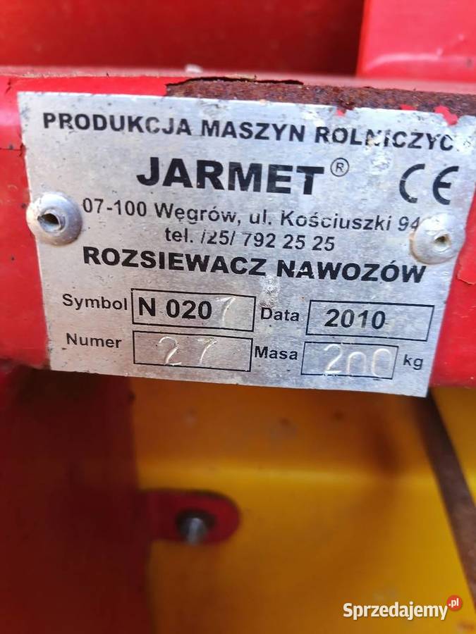 Rozsiewacz nawozu Zawidów