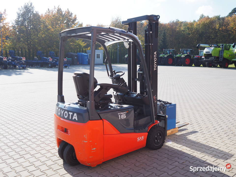 TOYOTA 8FBEK16T TRAIGO 48 Wózek widłowy Stęszew sprzedam