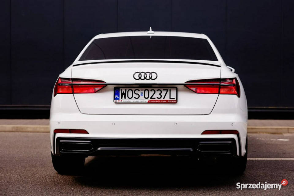 Audi A6 Limousine 40TDI MildHybridSlineAluNiski Zarejestrowany w Polsce Audi Rzekuń