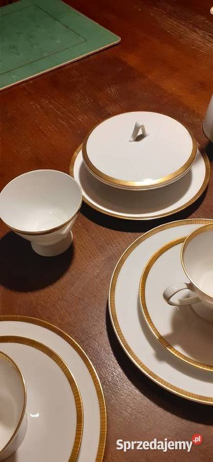 Serwis kawowy biały Rosenthal zachodniopomorskie Prusim