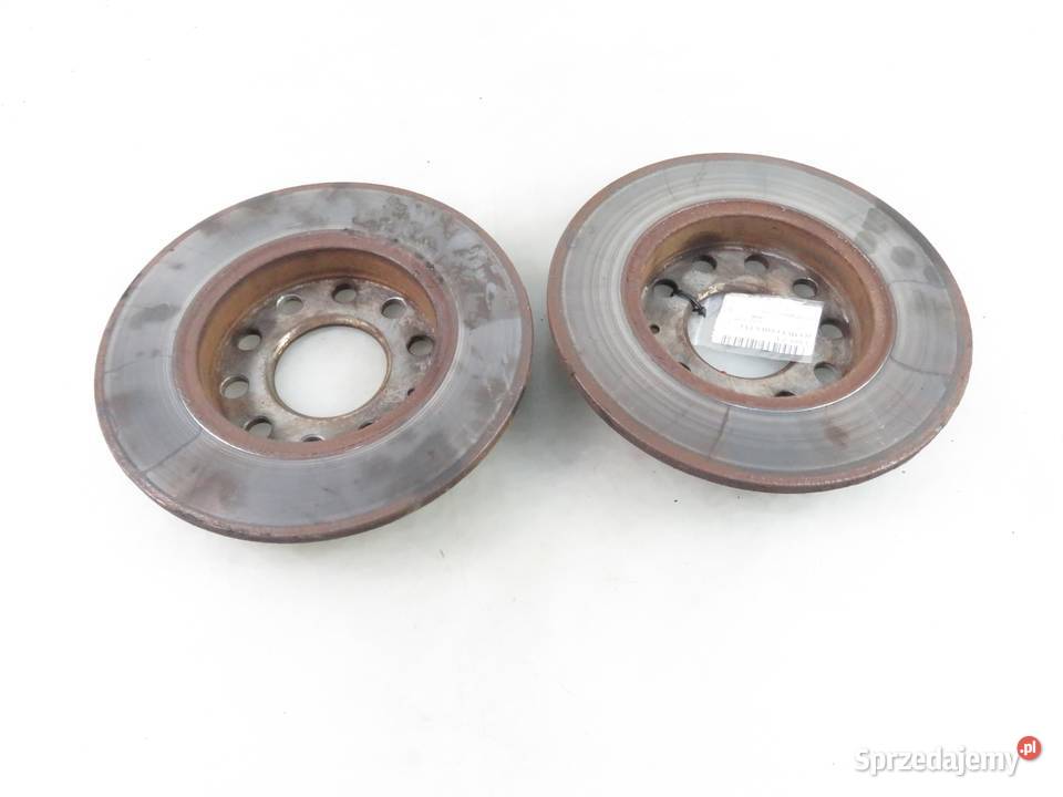 2X TARCZA HAMULCOWA TYŁ AUDI A4 B6 19 TDI 245MM