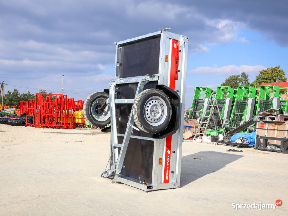 Temared ZIP 2010 KIPP przyczepa 201 x 106 z burtowe Przyczepy Poznań