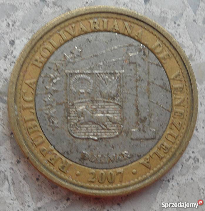 WENEZUELA1 BOLIWAR2007 r Legionowo sprzedam