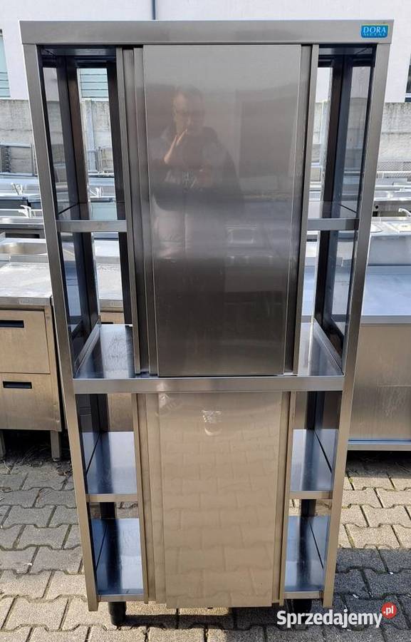 SZAFA PRZELOTOWA DRZWI SUWANE DORA METAL 8050180 wielkopolskie Nowe Skalmierzyce