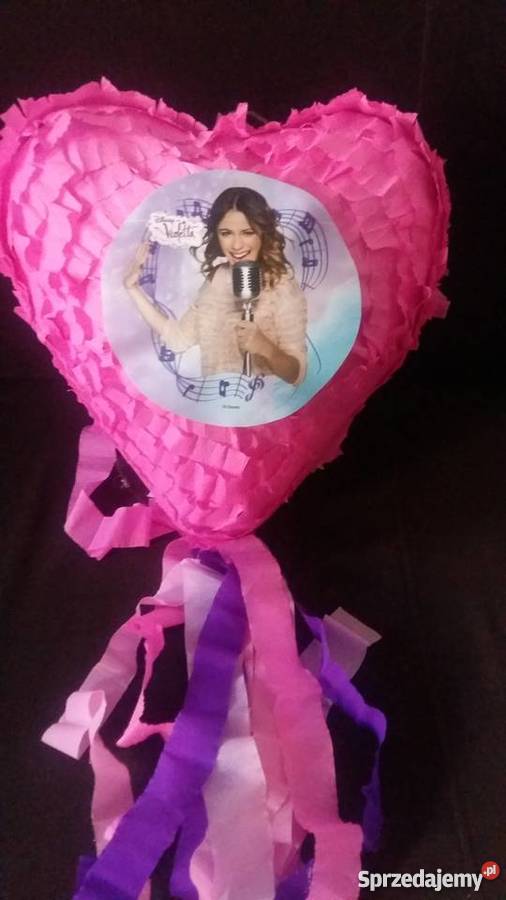 Piniata Violetta peppa pinata serce xl Ruda Śląska