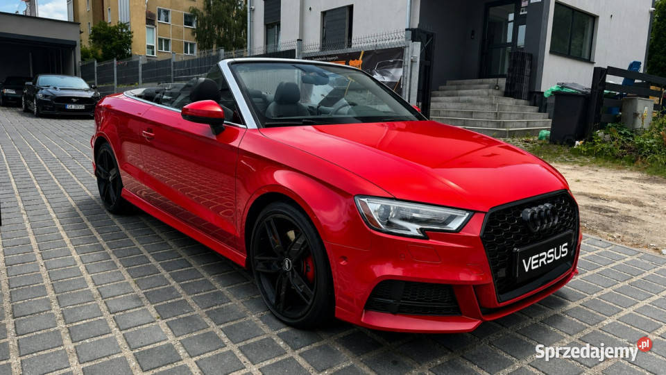 Audi A3 Cabrio Czerwone 20 Tfsi 220 Quattro Kam pomorskie Gdynia