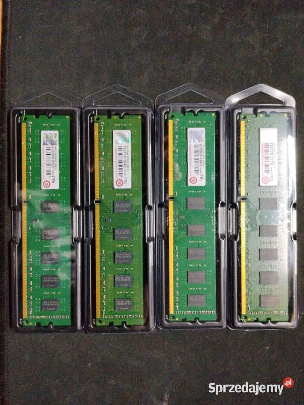 Pamięć DDR3 16GB 4x4GB 1600MHz Transcend Zestaw Pamięci Lublin