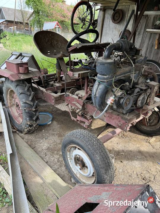 Ciągnik SAM fiat 126p es Kalników