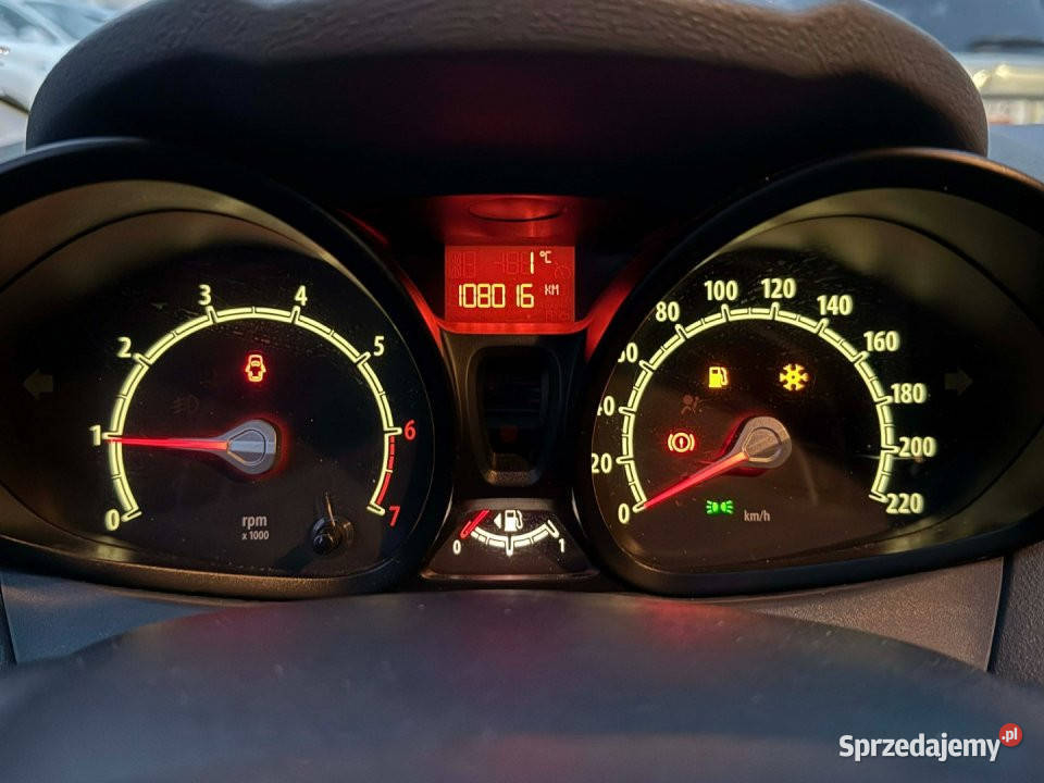 FORD Fiesta 2009r Salon Polska Podgrzewana szyba Bielsko-Biała