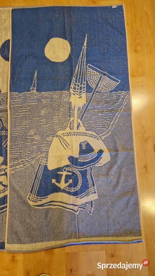 RĘCZNIKI FROTE zestaw 2 70x140 niebieskie lata lubelskie sprzedam