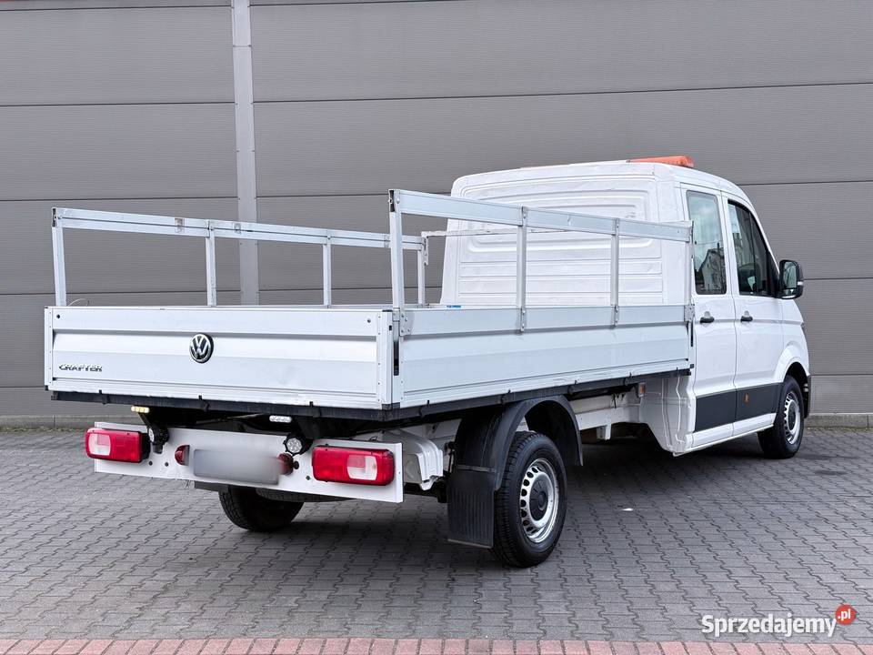 Volkswagen Crafter Doka Brygadówka 7miejsc centralny zamek wielkopolskie Bralin