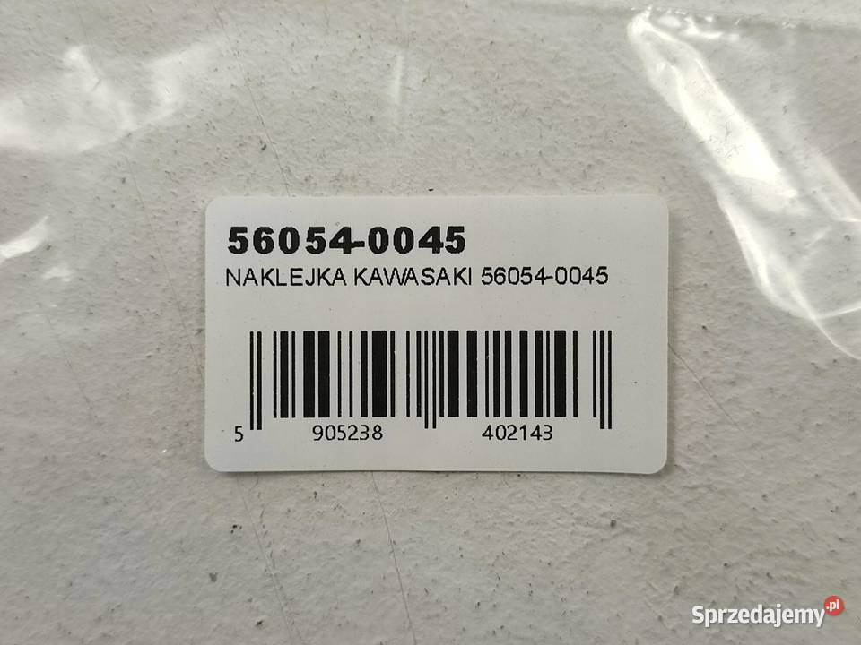 NAKLEJKA Z750 NA BAK KAWASAKI ZR750L7F ZR750M7F