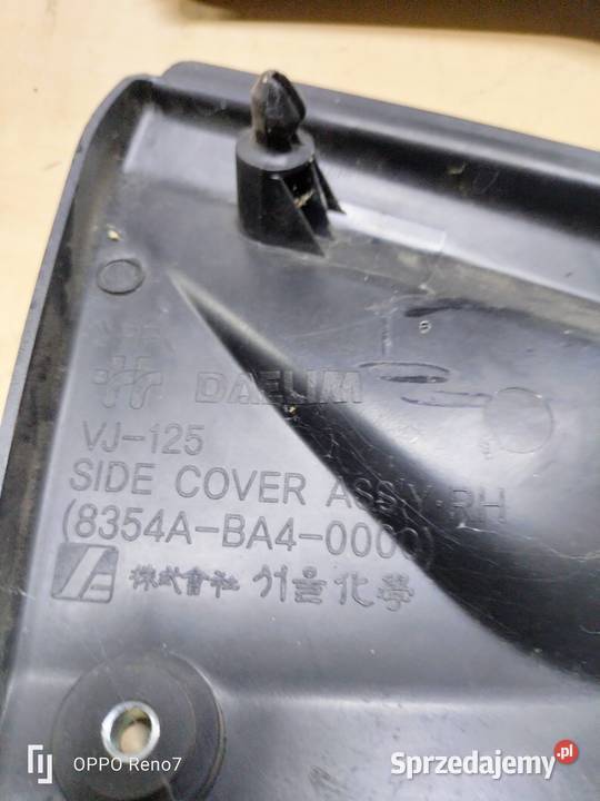 Daelim Roadwin 125 plastiki boczne boczki łódzkie Łubno