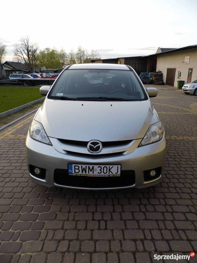 Mazda 5 23 benzyna 2007r Stan Igła komputer pokładowy Wysokie Mazowieckie sprzedam