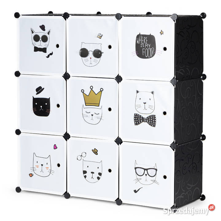 Szafka regał dzieci modułowa 9 półek dziecięca Smogorzów sprzedam