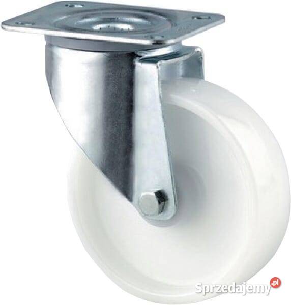 Koło skrętne poliamidowe 80x34 mm podstawa Kamionna