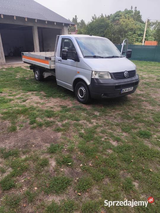 Transporter T5 25tdi skrzynia ładunkowa Sadowne sprzedam