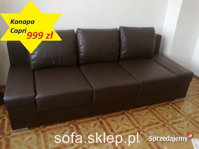 Kanapa Capri z ekspozycji reki Łóżka, wersalki i sofy Warszawa