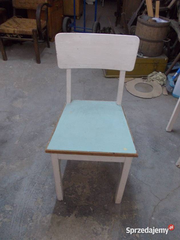 Stare drewniane krzesła kuchenne Bielsko-Biała