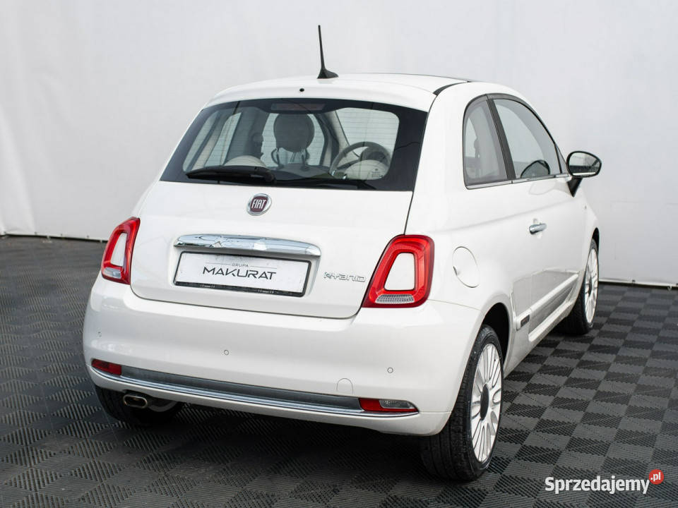 Fiat 500 GD5W65310 Hybrid Dolcevita Czcof biały pomorskie Pępowo