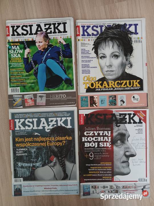 Książki Magazyn do czytania 4 numery Masłowska