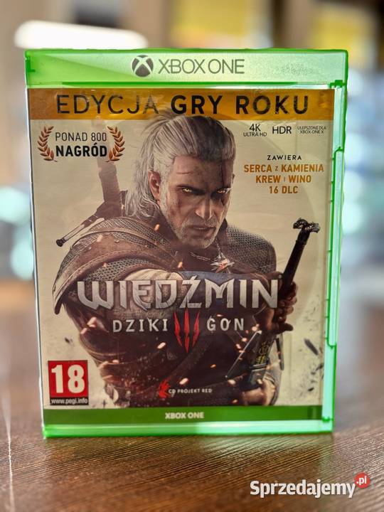 Gra Wiedźmin 3 Dziki Gon GOTY Microsoft Xbox One Gry na konsole Elbląg sprzedam