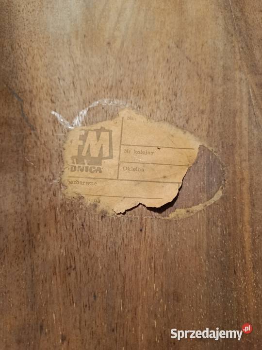 Stolik patyczak PRL mazowieckie Wołomin