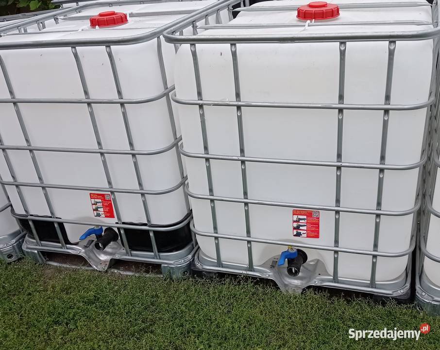 Zbiornik beczka mauzer mauser paletopojemnik IBC Małogoszcz