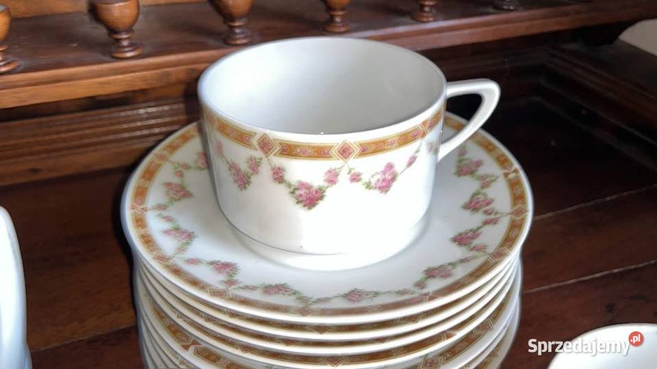 Serwis do herbaty BB Volksted Rudolfstadt Syg Gdańsk