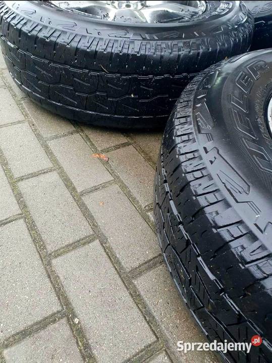 Toyota Hilux komplet alufelg z oponami Samochodowe kujawsko-pomorskie Nowe