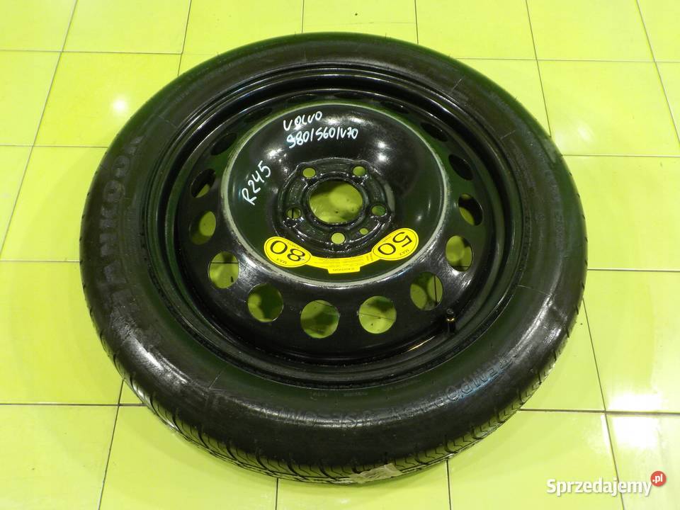 VOLVO S60 S80 V70 kolo dojazdowe 1258017 5x108 mazowieckie Suków