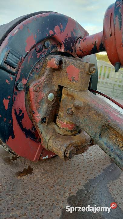 Oś most belka koła 195 do budowy przyczepy Radostowo