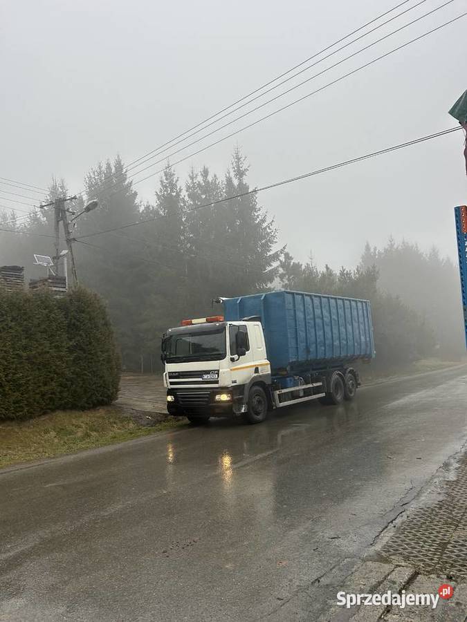 Hakowiec DAF pojazd specjalny Uniszowa