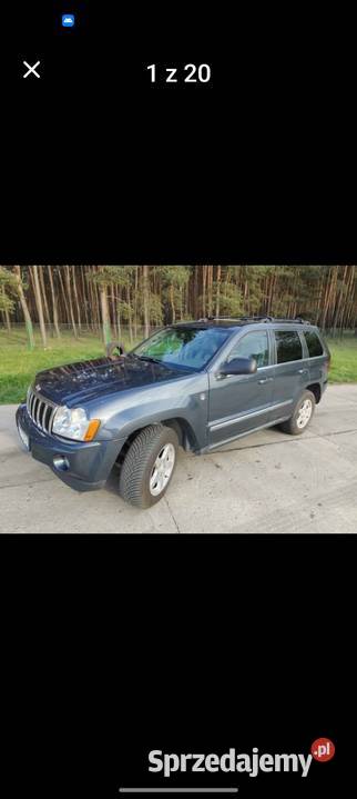 Jeep grand Cherokee WK Zielonka sprzedam