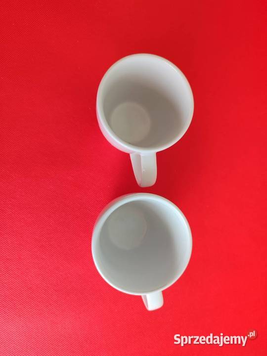 Dwa ceramiczne kubki Renifery Katowice