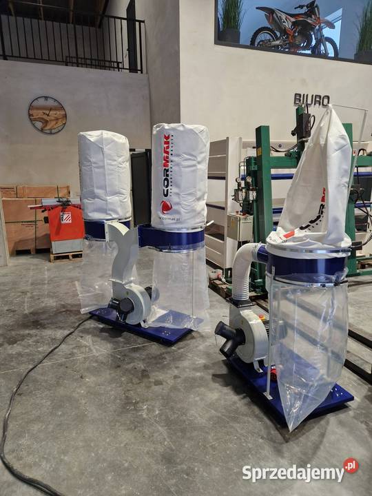 Odciag do trocin CORMAK FM 300S Wyciąg 2 workowy Kalwaria Zebrzydowska sprzedam