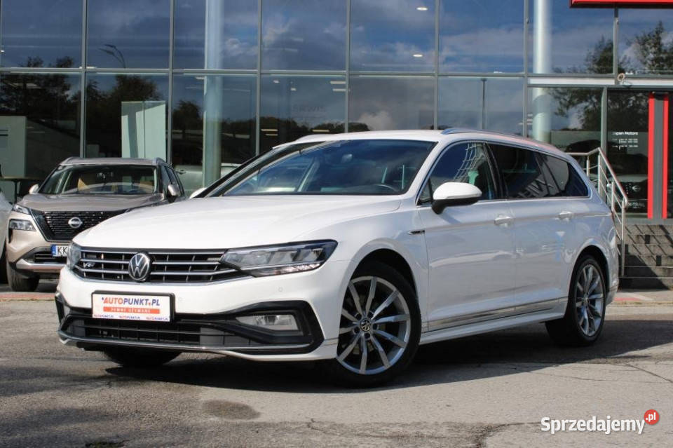 Volkswagen Passat 2022r ACC Navi Skóra Hak FV23 małopolskie
